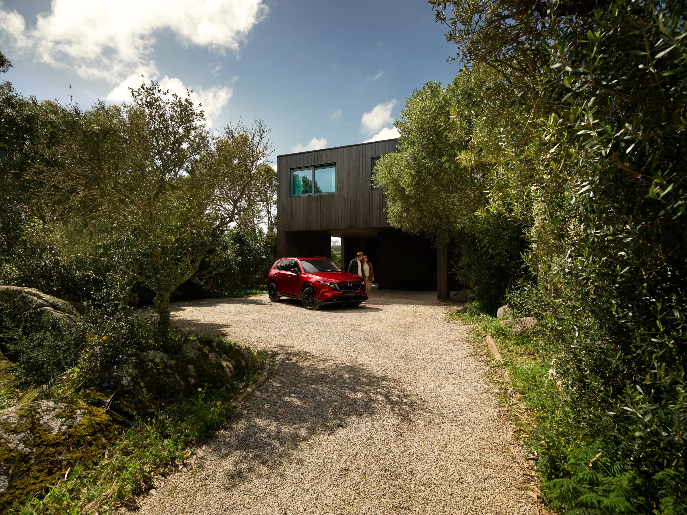 Mazda CX-5 exterior three-quarter view